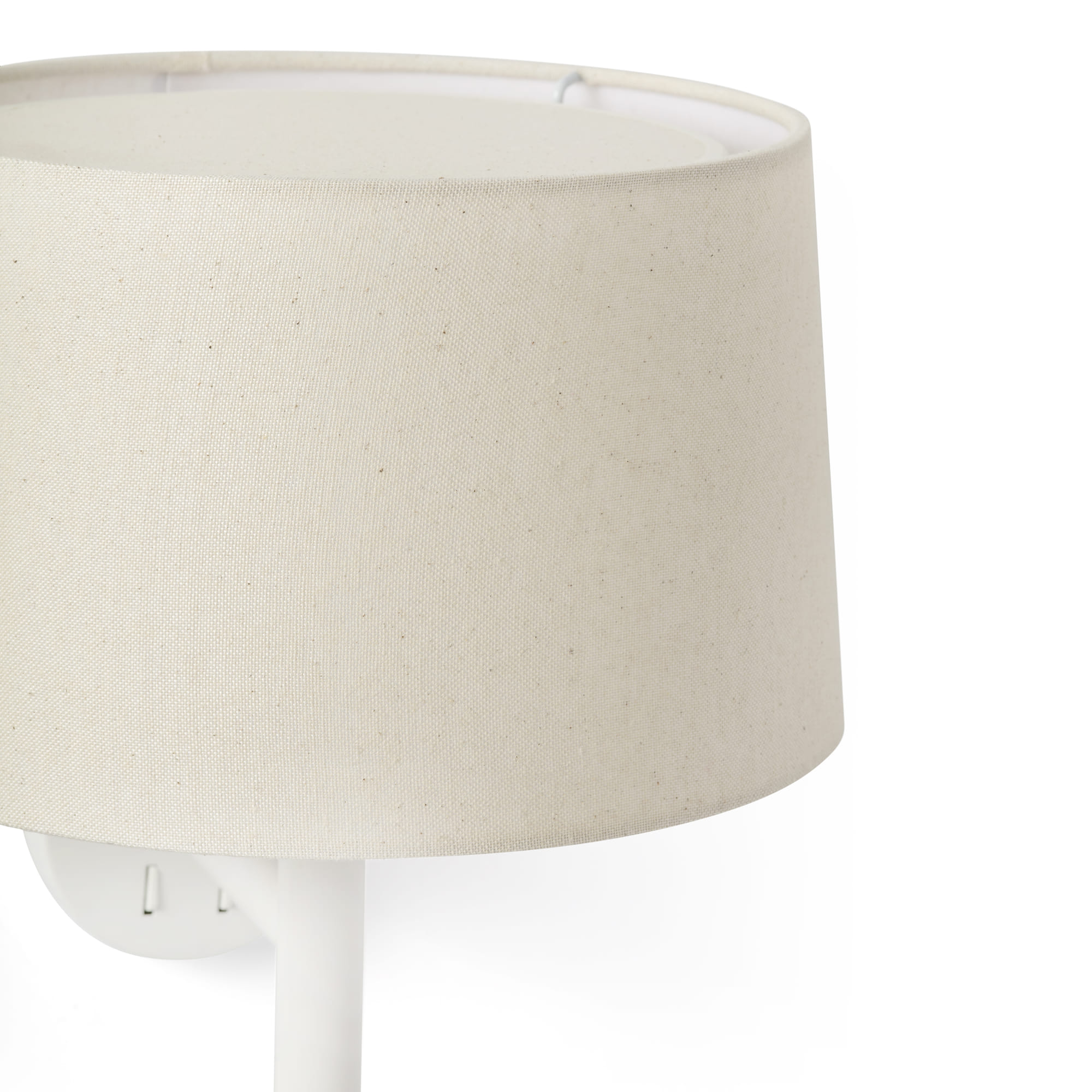 WINDSOR beyaz/linen duvar lambası with reading light