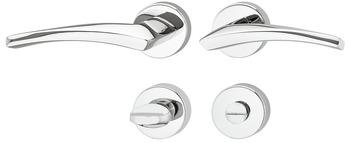 Kapı kulpu seti, Pirinç, sınıf 3, Startec LDH 3310 - 900.93.450