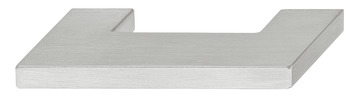 Furniture handle, D handle, stainless steel, straight-edged - 112.01.000