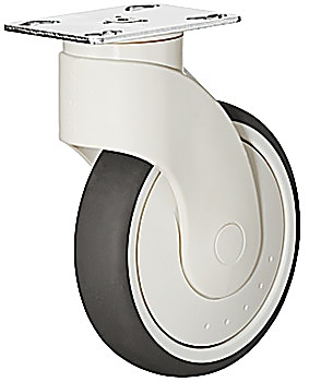Designer furniture castor, Load bearing capacity 110 kg, free running - 661.86.511