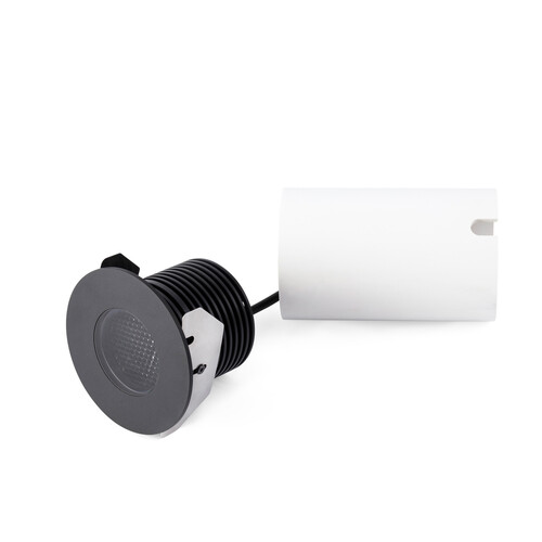 GRUND 80 siyah recessed lamba 7W 2700K