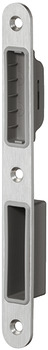 KFV Flat striking plate, for magnetic mortise locks, 200 mm - 911.39.513