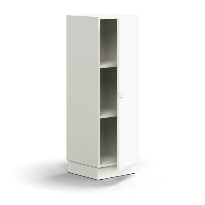 Cabinet Qbus, 2 Shelves, Base Frame, Handle