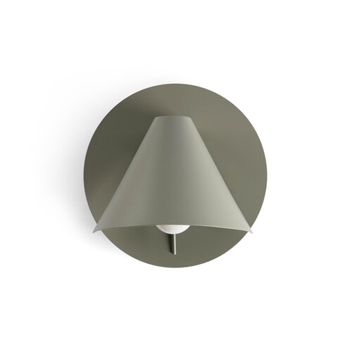NOON Moss grey wall light