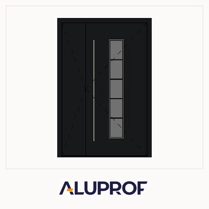 MB-86N SI AP01 Çift Kanat Panel Kapı (İçe/Dışa Açılır)