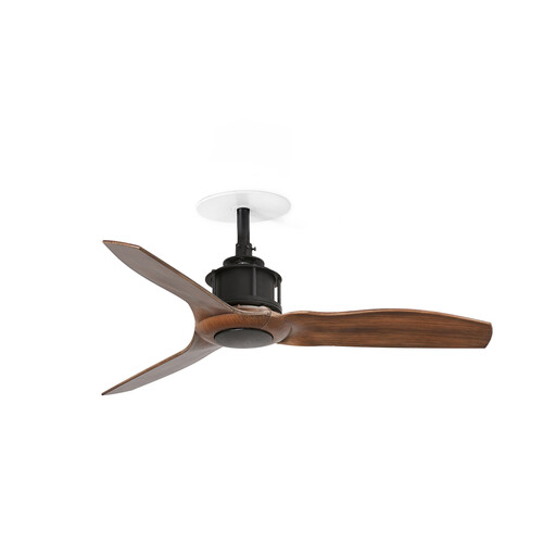 JUST FAN S RECESSED Black/walnut fan