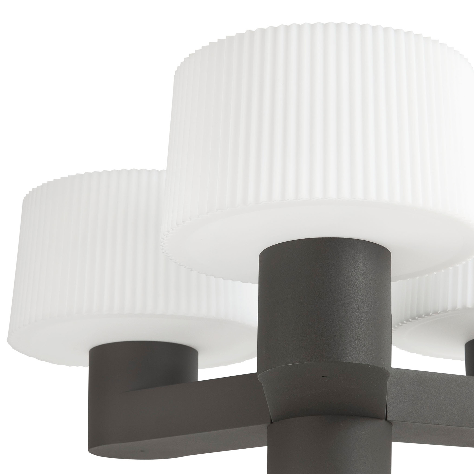 MUFFIN 3L Dark grey pole lamp
