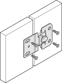 Cam Lock, ForSlido F-Flush57 06 A - 400.05.004