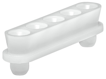 Long sleeve, for screw fixing, dovetail connector for concealed installation - 261.30.782