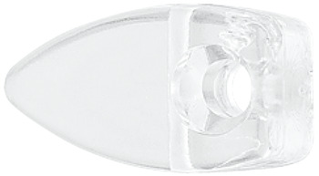 Mirror clip, oval shape - 291.09.402