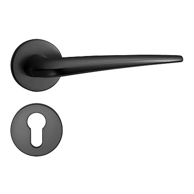901.99.571 ZI MATTE BL Door Handle Set