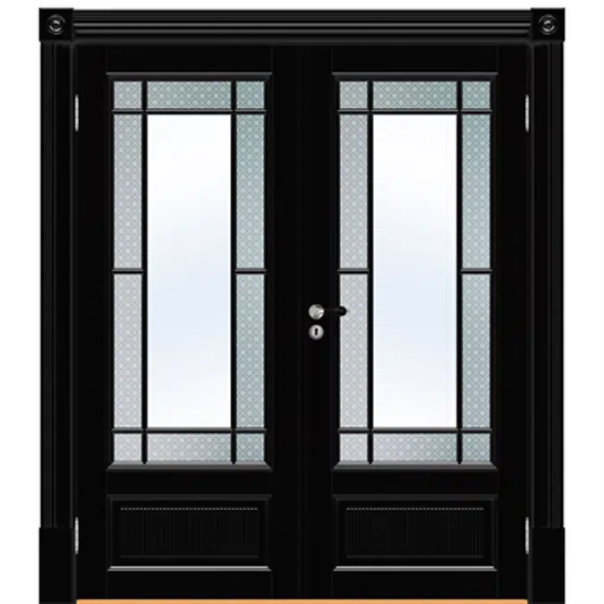Superior Sekel 7322 Double Equal Interior Door
