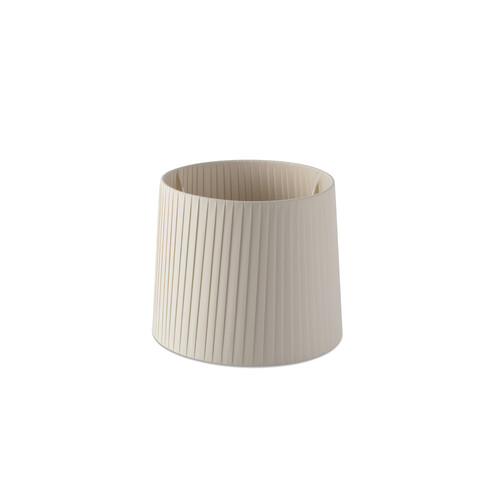 Beige ribbon textile shade ø250×200