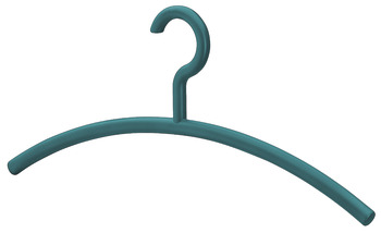 Coat hangers, polyamide, rigid hook, round shackle - 804.56.055
