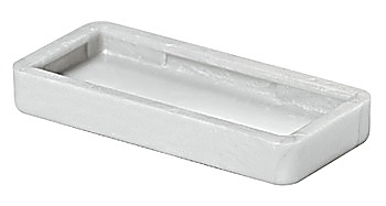 Furniture glide, E, Rectangular - 650.24.372