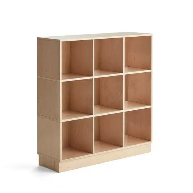 Rico 9-Compartment Storage Unit with Plinth