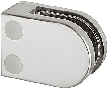Glass holder, model 22, bar railing system - 812.08.710