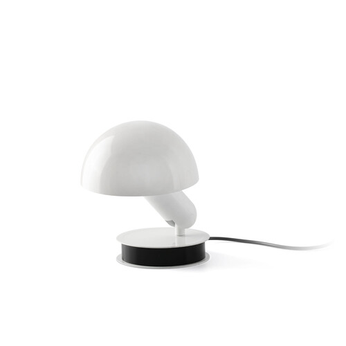 BELA White table lamp with clip