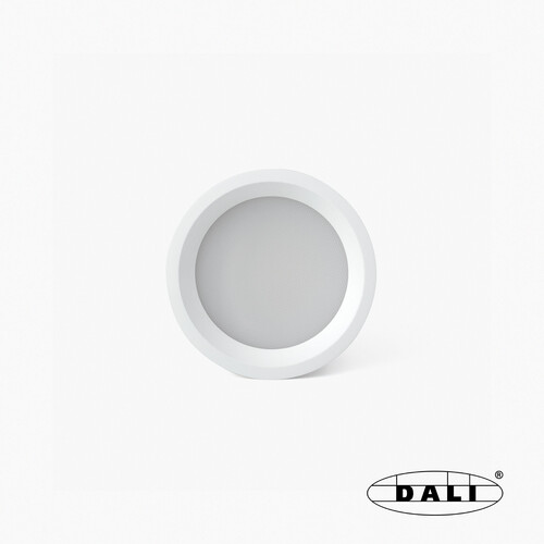 CROC recessed white 9W Ø100 90° 4000K CRI90 DALI