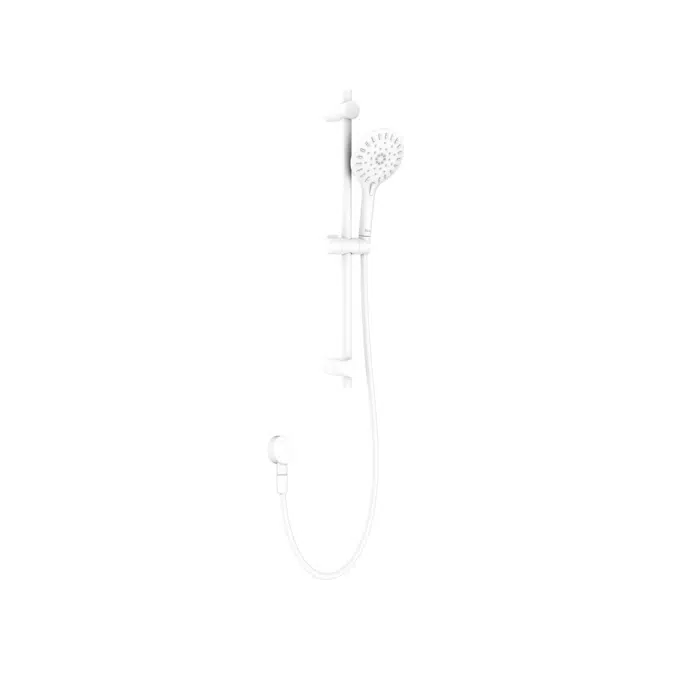 Roca Ona Matte White Single Rail Shower (5 Star) 14943