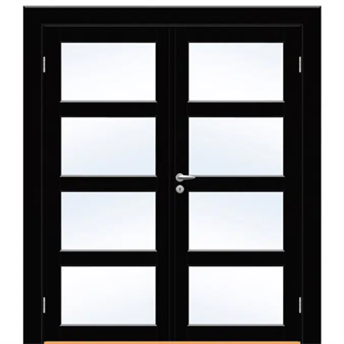 Superior Tid 7421 Double Equal Interior Door