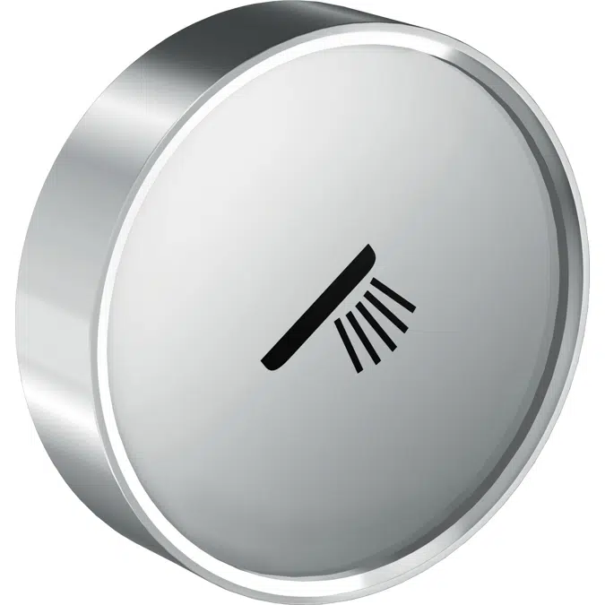 RainButton Symbol Hand Shower Button