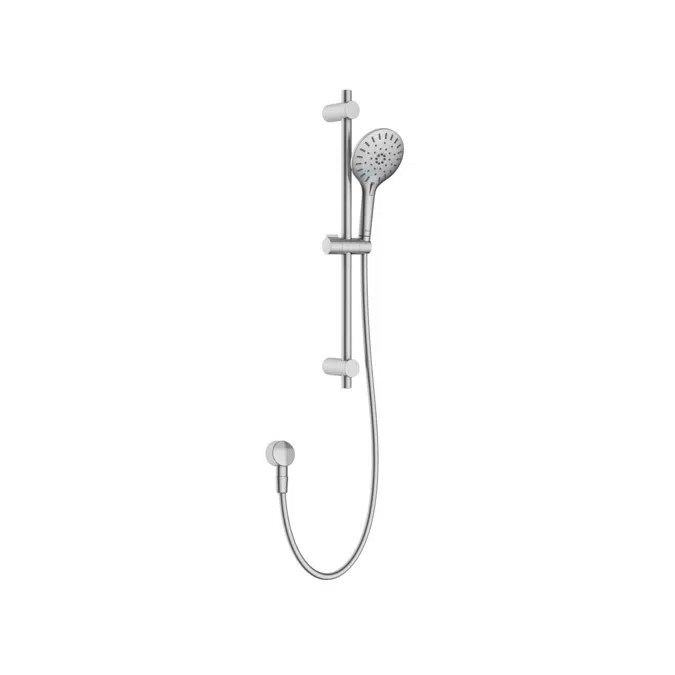 Roca Ona Brushed Nickel Single Rail Shower (5 Star) 14944