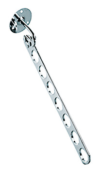 Uzatılabilir Gardırop Rayı, Yan Panele Vida ile Sabitleme, Uzunluk 295 mm - 805.43.200