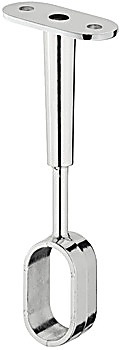 Rail centre support, For OVA wardrobe rail 30 x 15 mm - 802.07.200