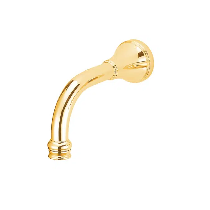 Kado Era Brass Gold 150mm Wall Bath Outlet 9507756