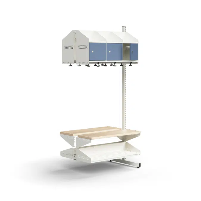 Entry 6 Additional Wardrobe Unit with Metal Cover