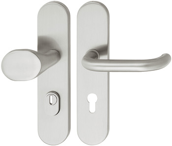 Fire Resistant Security Door Handles, Stainless Steel - 902.81.137