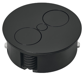 Socket element, 2-gang socket with rotating cover, 230 V - 820.08.320