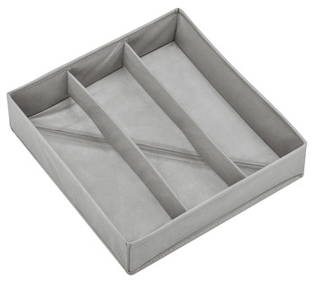 Drawer insert, Fabric, with 3 compartments - 811.11.500