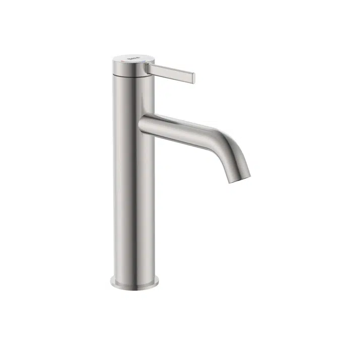 Ona Fırçalanmış Nikel Orta Yükseklik Lavabo Bataryası Kurşunsuz 13685