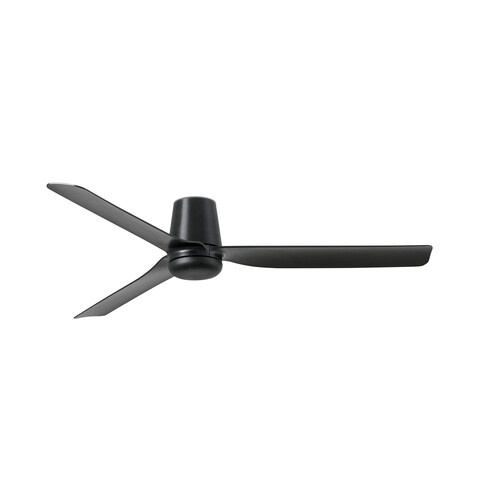 PUNT TUB M Ceiling fan siyah duvar kumandası beyaz