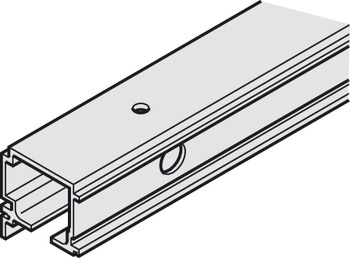 Combination running track for wall or ceiling installation - 941.00.353