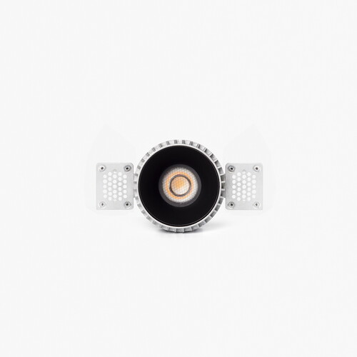 TULIPA siyah recessed trimless gömme spot 10W 24° 2700K CRI90 CASAMBI