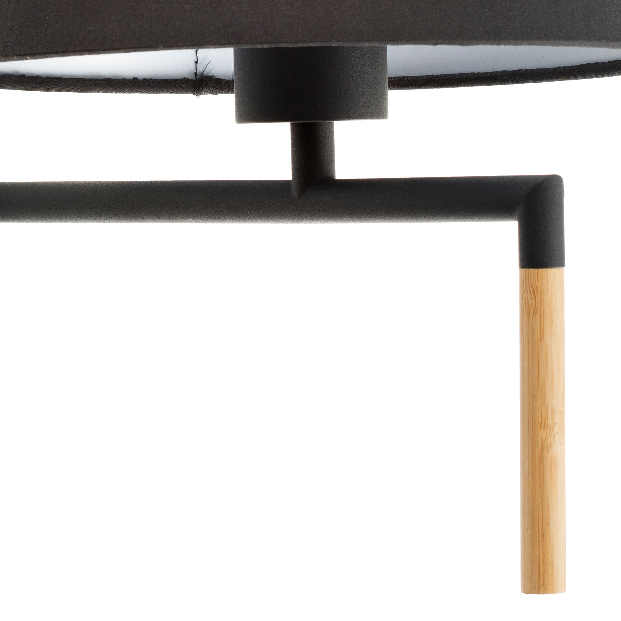 RON Dark grey/black wall lamp