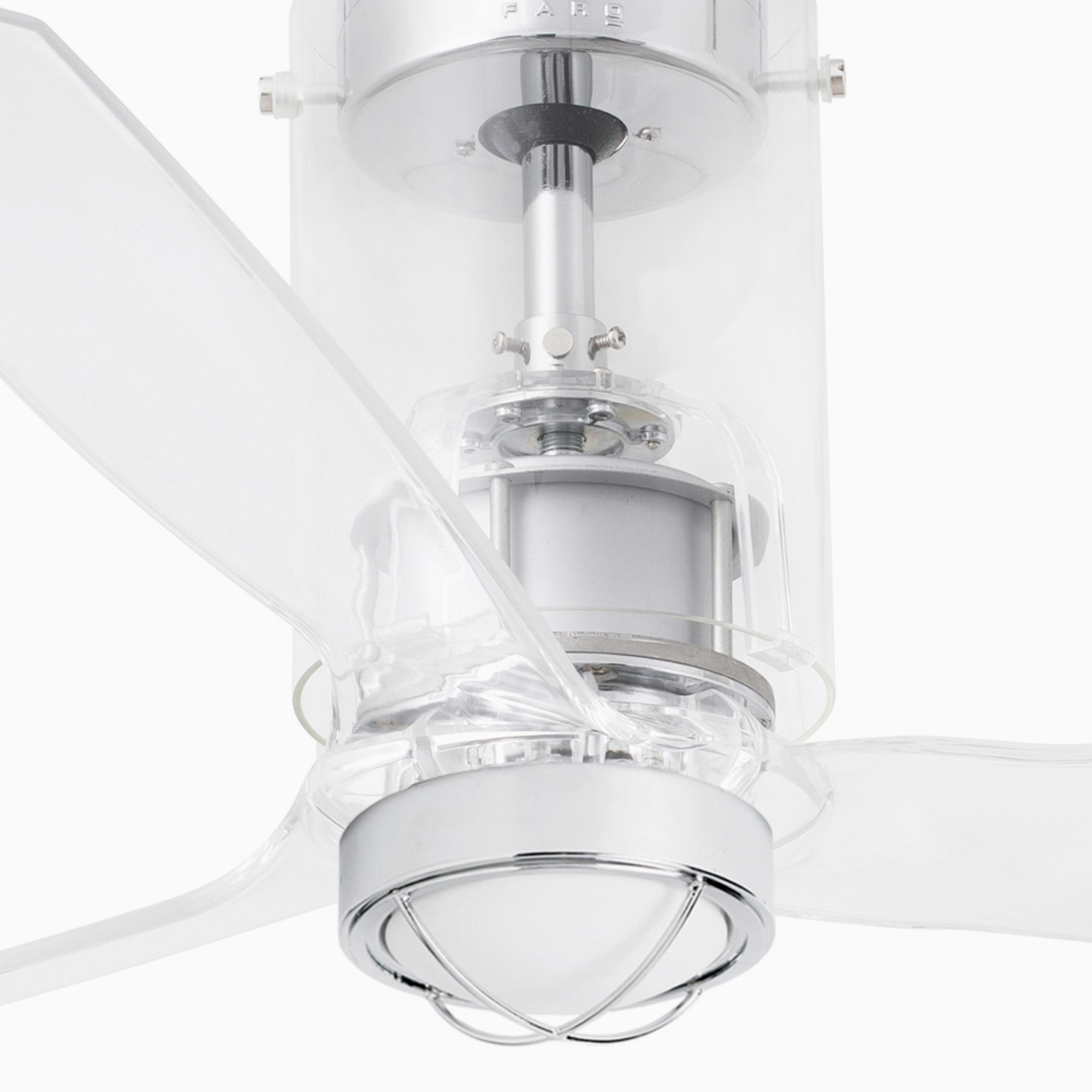 MINI TUBE FAN M LED Transparent fan 3000K