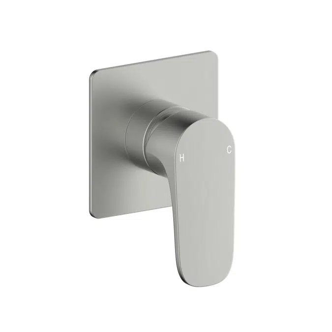 Mizu Silk Brushed Nickel Shower Mixer Kit 9512002