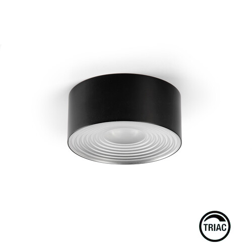 TEK SURFACE black 40º surface 10W 3000K CRI90 TRIAC