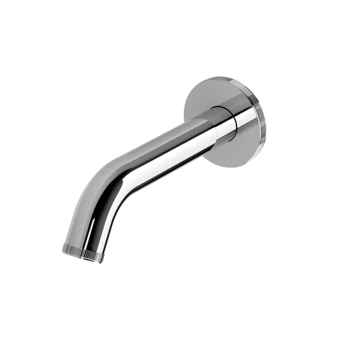 Milli Etch Chrome Wall Basin/Bath Outlet 160mm 21852