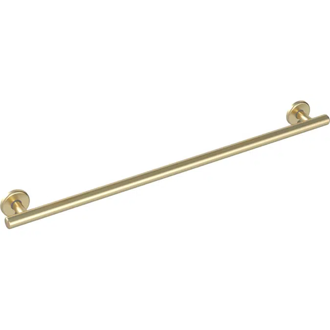 Mizu Drift Brushed Brass Straight Grab Rail 900mm 2266703