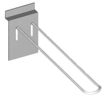 Duct clamp, Display 150, with loop rail - 790.57.210