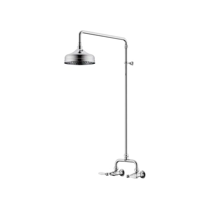 Milli Monument Edit Exposed Shower Set Lever Porcelain Handles 4204464