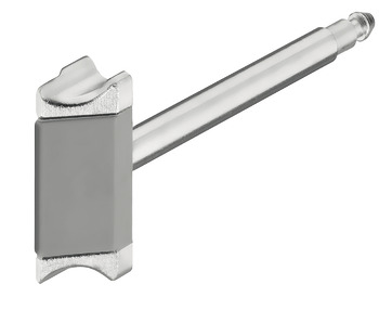 Latchbolt, Offset, for lock strips, KFV - 911.48.394
