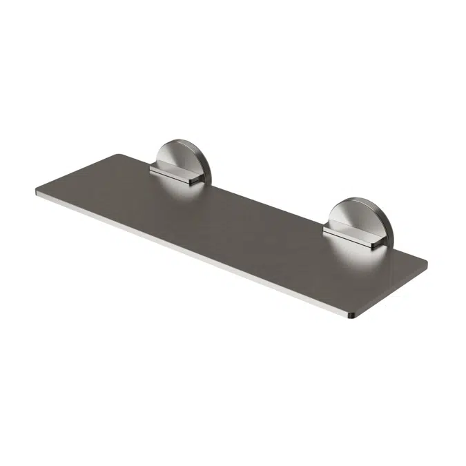 Milli Marq Edit Brushed Gunmetal Shower Shelf 21922
