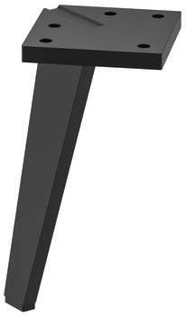 Furniture foot, with plate, without height adjustment - 634.48.051