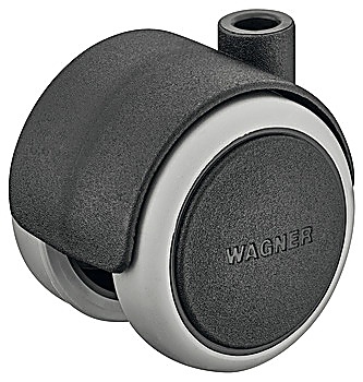 Twin wheel castor, Load-bearing capacity 50 kg - 661.74.610